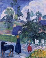 Gauguin, Paul - Among the Lillies